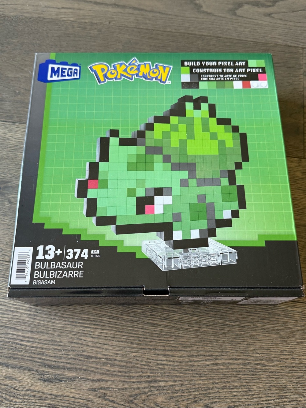 Mega Pokémon Bulbasaur Pixel Art Builder